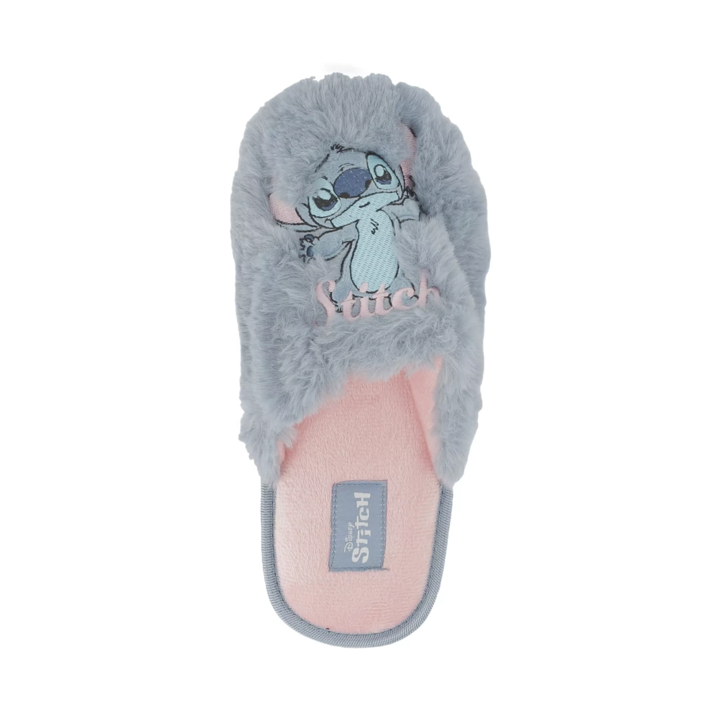 Image (6) de la chaussures Stitch - Pantoufles et Chaussons Bleu en Textile