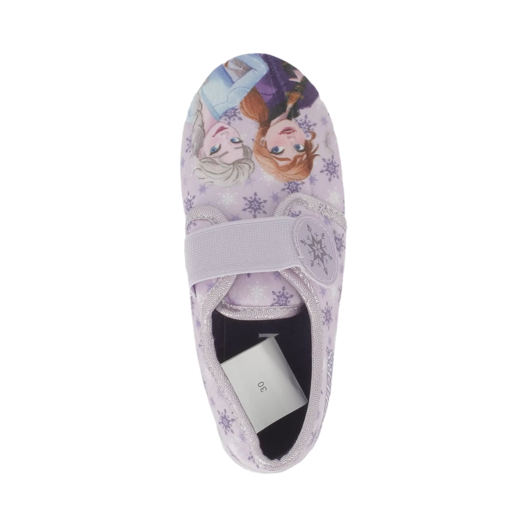 Image (6) de la chaussures Frozen - Pantoufles et Chaussons Violet / Lilas en Textile