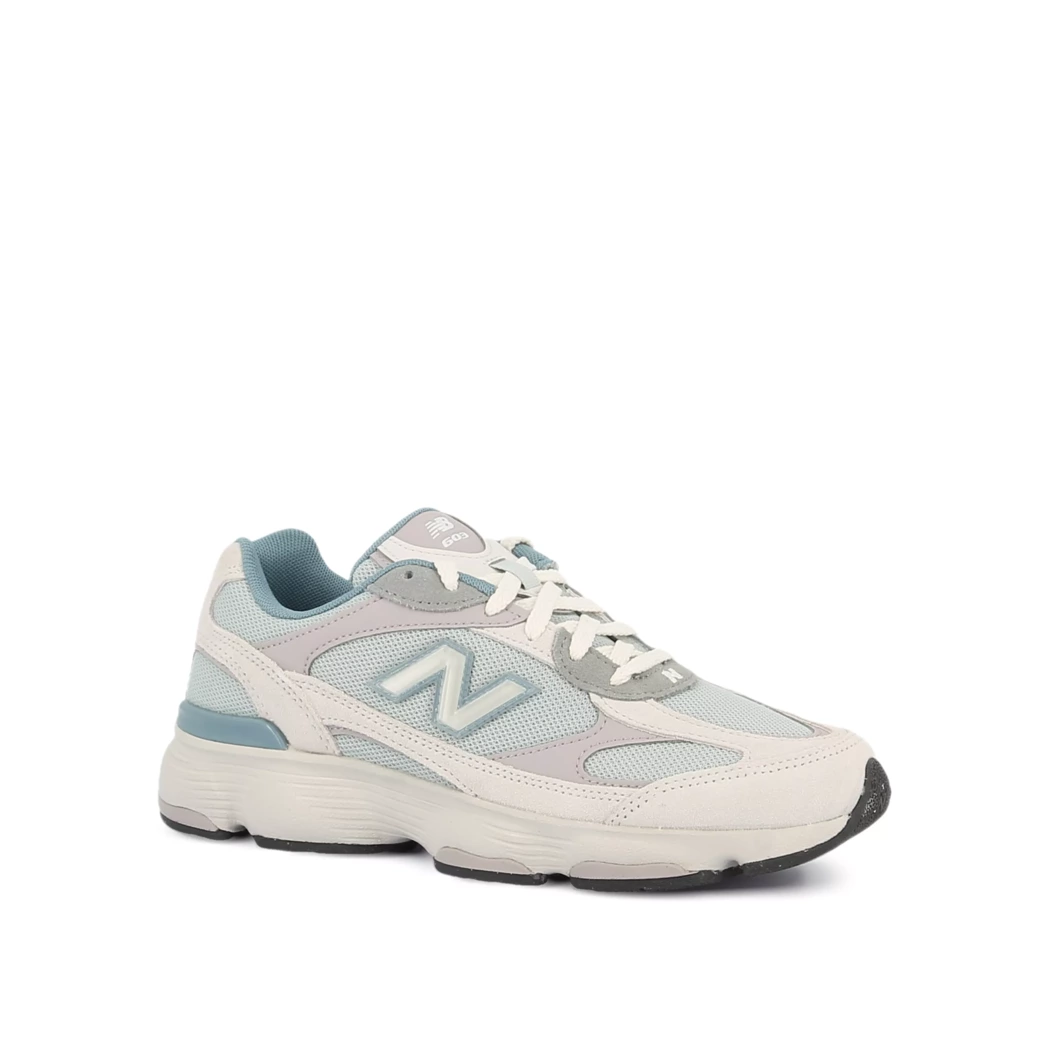 Image (1) de la chaussures New Balance - Baskets Bleu en Cuir nubuck