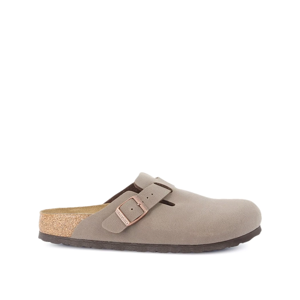 Image (2) de la chaussures Birkenstock - Mules et Sabots Marron en Cuir nubuck