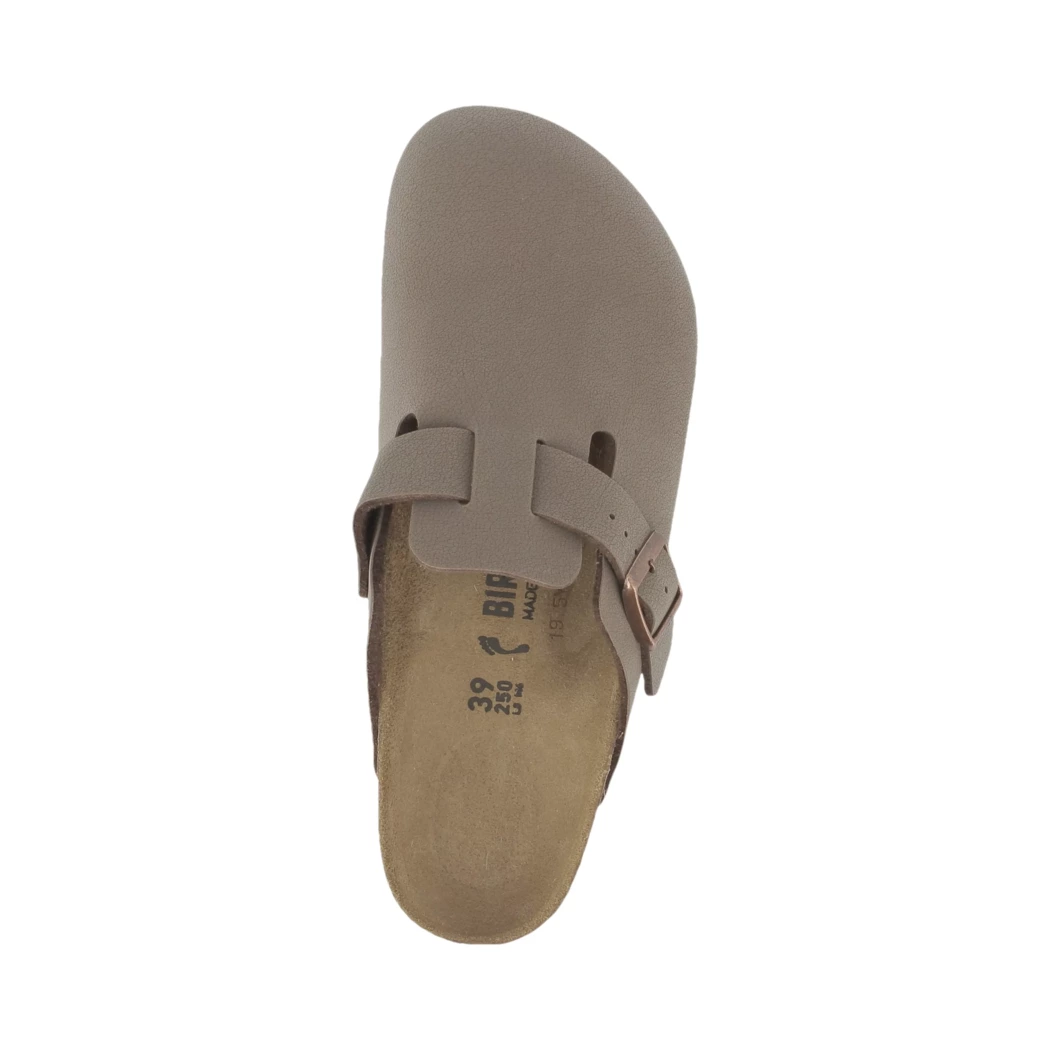 Image (6) de la chaussures Birkenstock - Mules et Sabots Marron en Cuir nubuck
