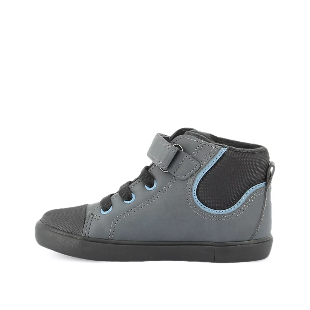 Image (4) de la chaussures Geox - Bottines Bleu en Cuir synthétique