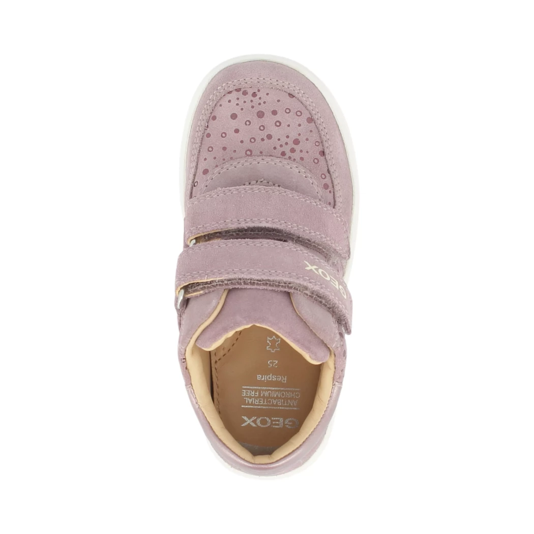 Image (6) de la chaussures Geox - Bottines Rose en Cuir nubuck