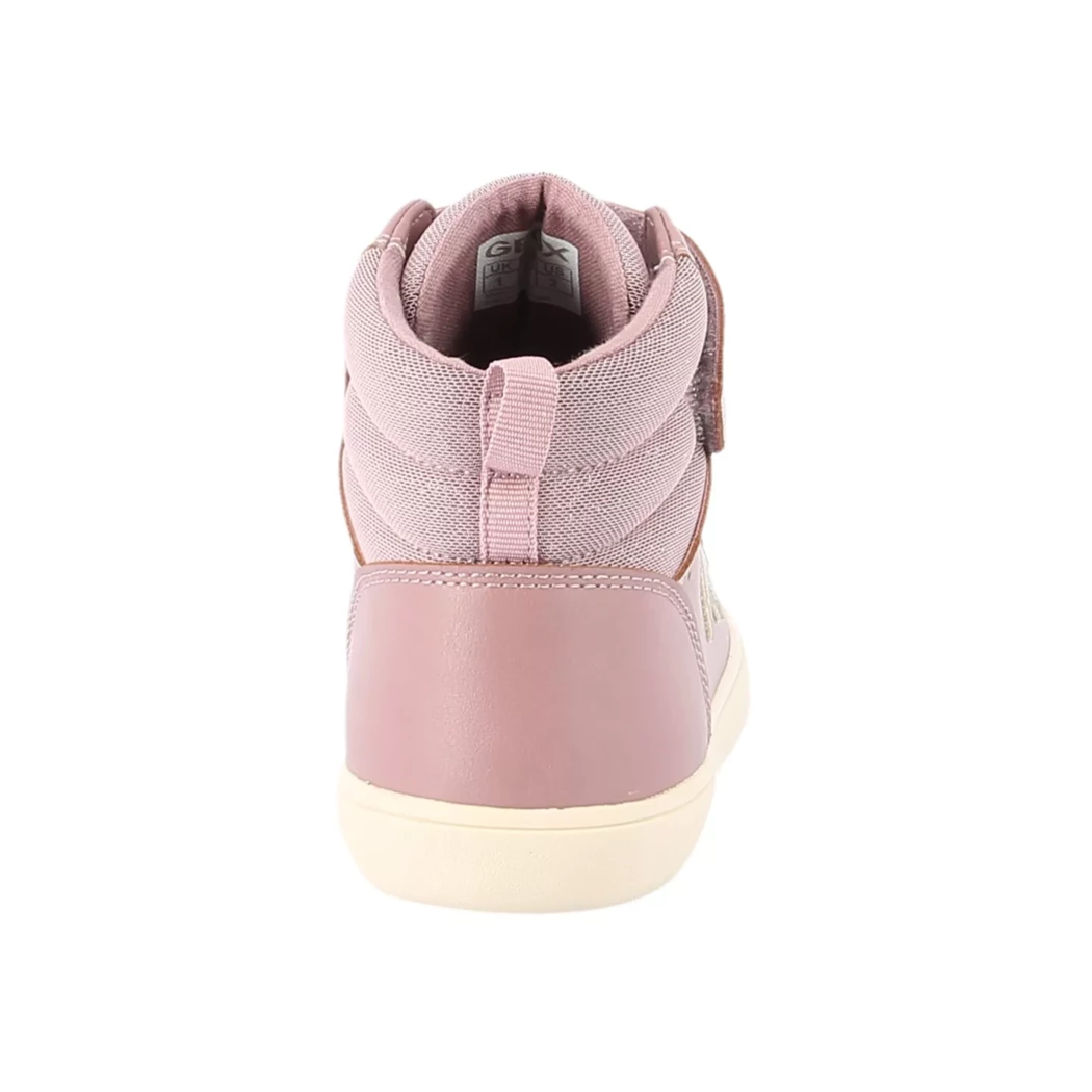 Image (3) de la chaussures Geox - Bottines Rose en Cuir synthétique