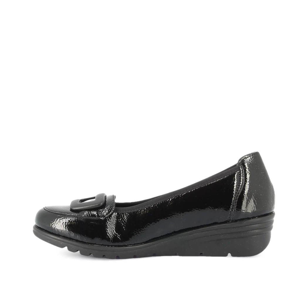 Image (4) de la chaussures Rieker - Escarpins Noir en Cuir synthétique