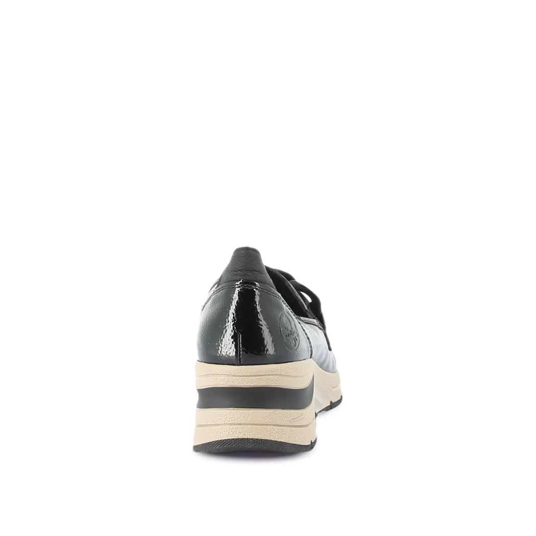 Image (3) de la chaussures Rieker - Mocassins Noir en Multi-Matières