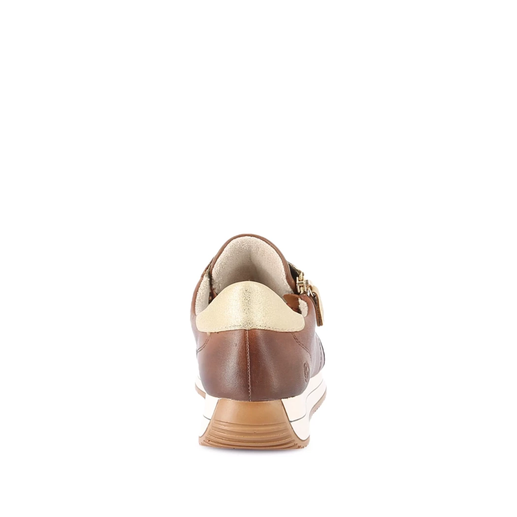Image (3) de la chaussures Remonte - Baskets Cuir naturel / Cognac en Cuir
