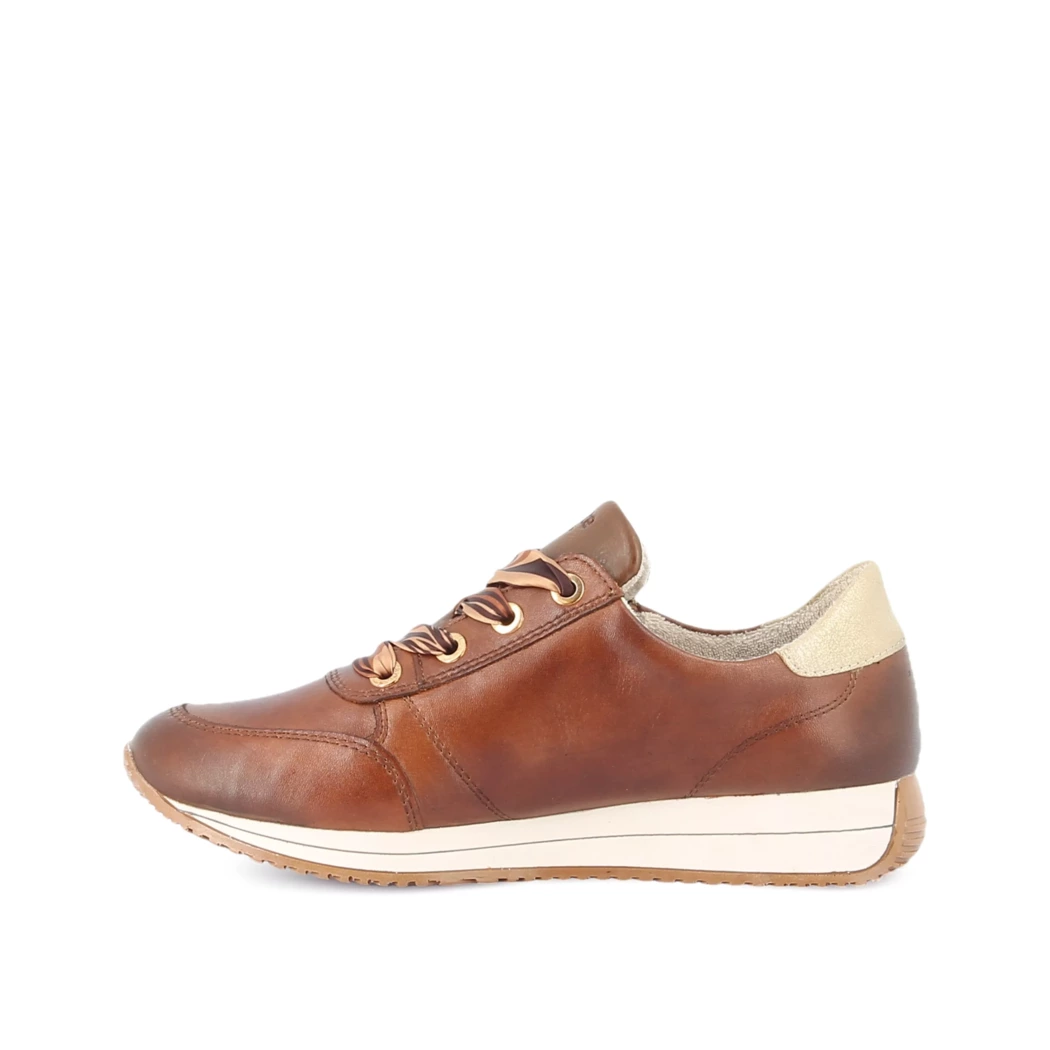 Image (4) de la chaussures Remonte - Baskets Cuir naturel / Cognac en Cuir