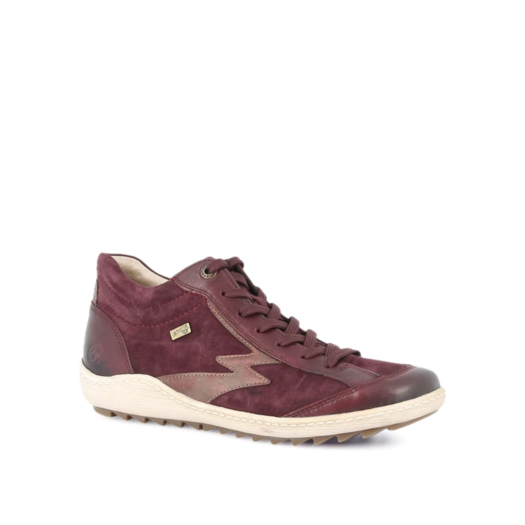Image (1) de la chaussures Remonte - Bottines Bordeaux en Cuir