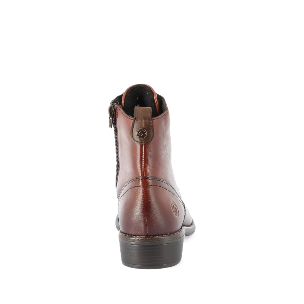 Image (3) de la chaussures Remonte - Bottines Cuir naturel / Cognac en Cuir
