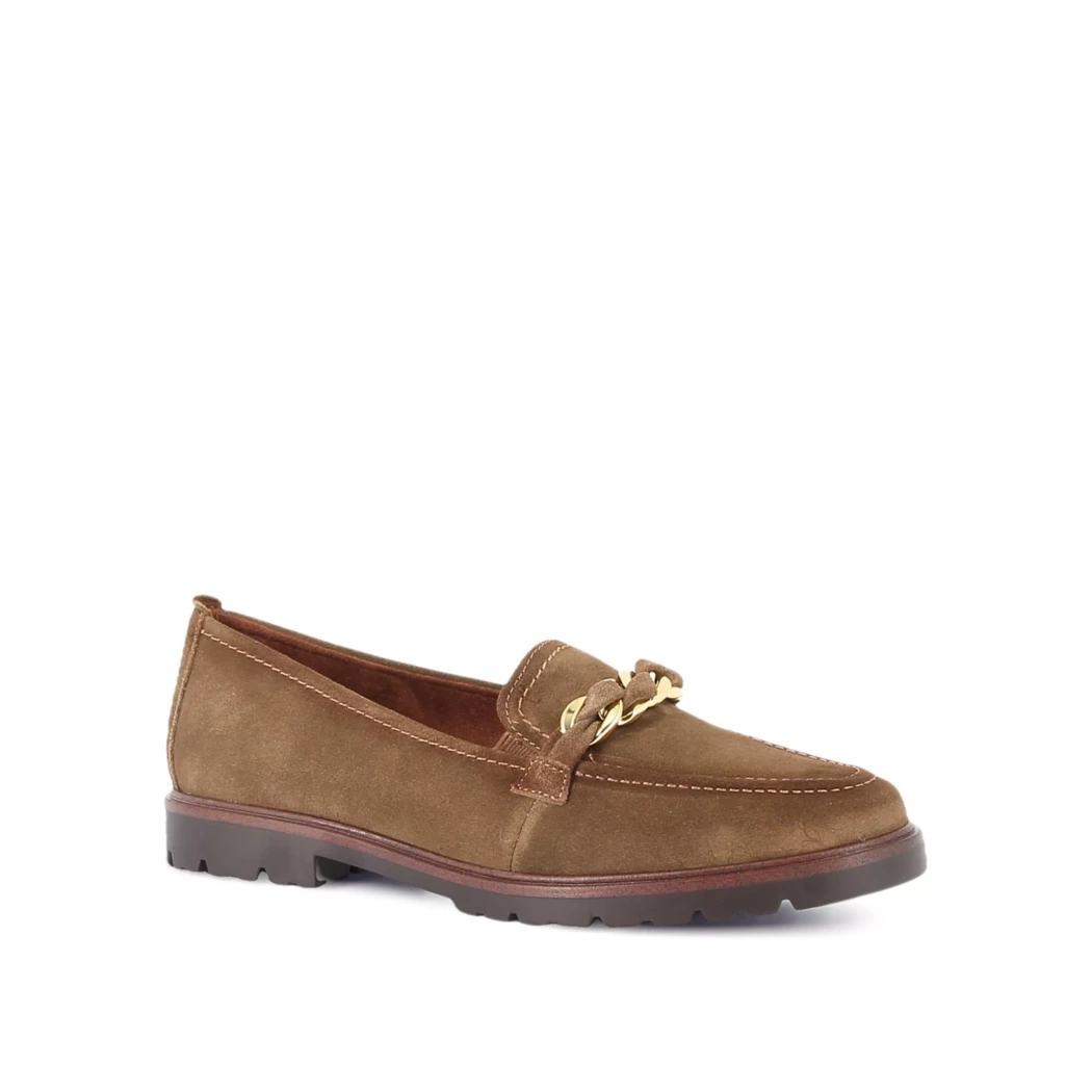 Image (1) de la chaussures Tamaris - Mocassins Cuir naturel / Cognac en Cuir nubuck