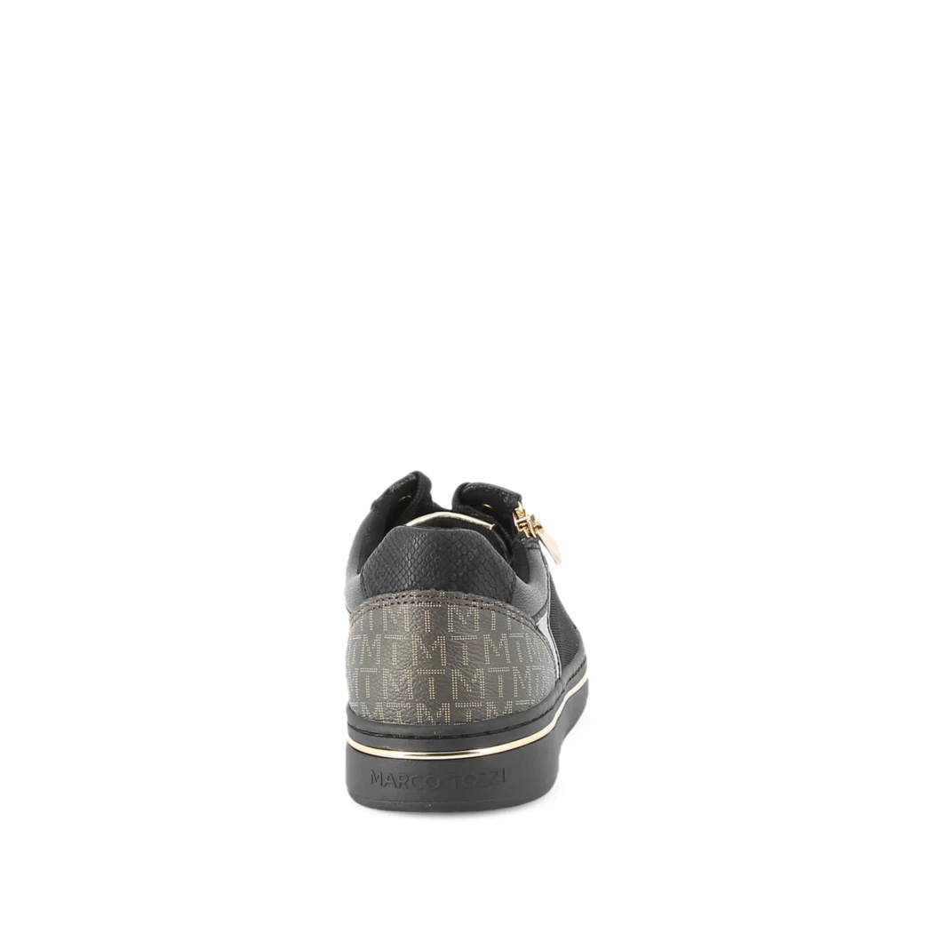 Image (3) de la chaussures Marco Tozzi - Baskets Noir en Cuir synthétique