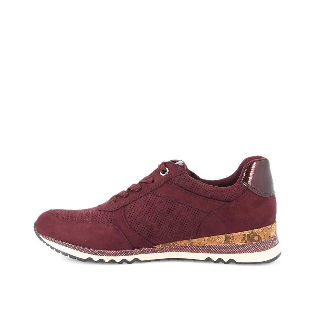 Image (4) de la chaussures Marco Tozzi - Baskets Bordeaux en Cuir synthétique