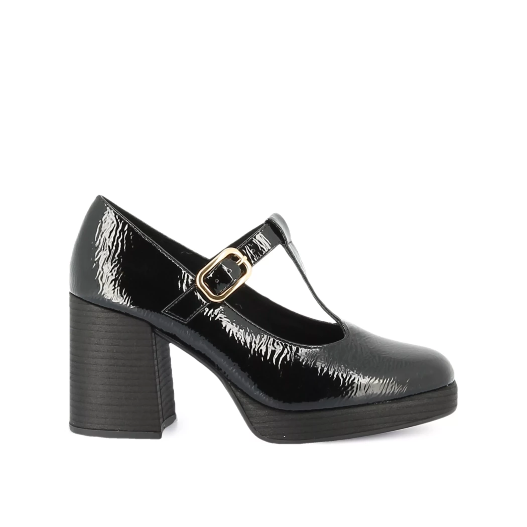 Image (2) de la chaussures Marco Tozzi - Escarpins Noir en Cuir synthétique