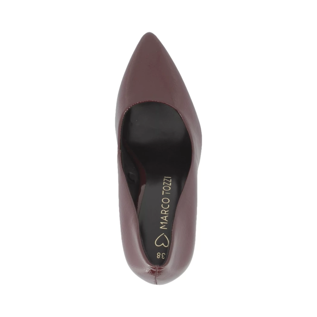 Image (6) de la chaussures Marco Tozzi - Escarpins Bordeaux en Cuir synthétique