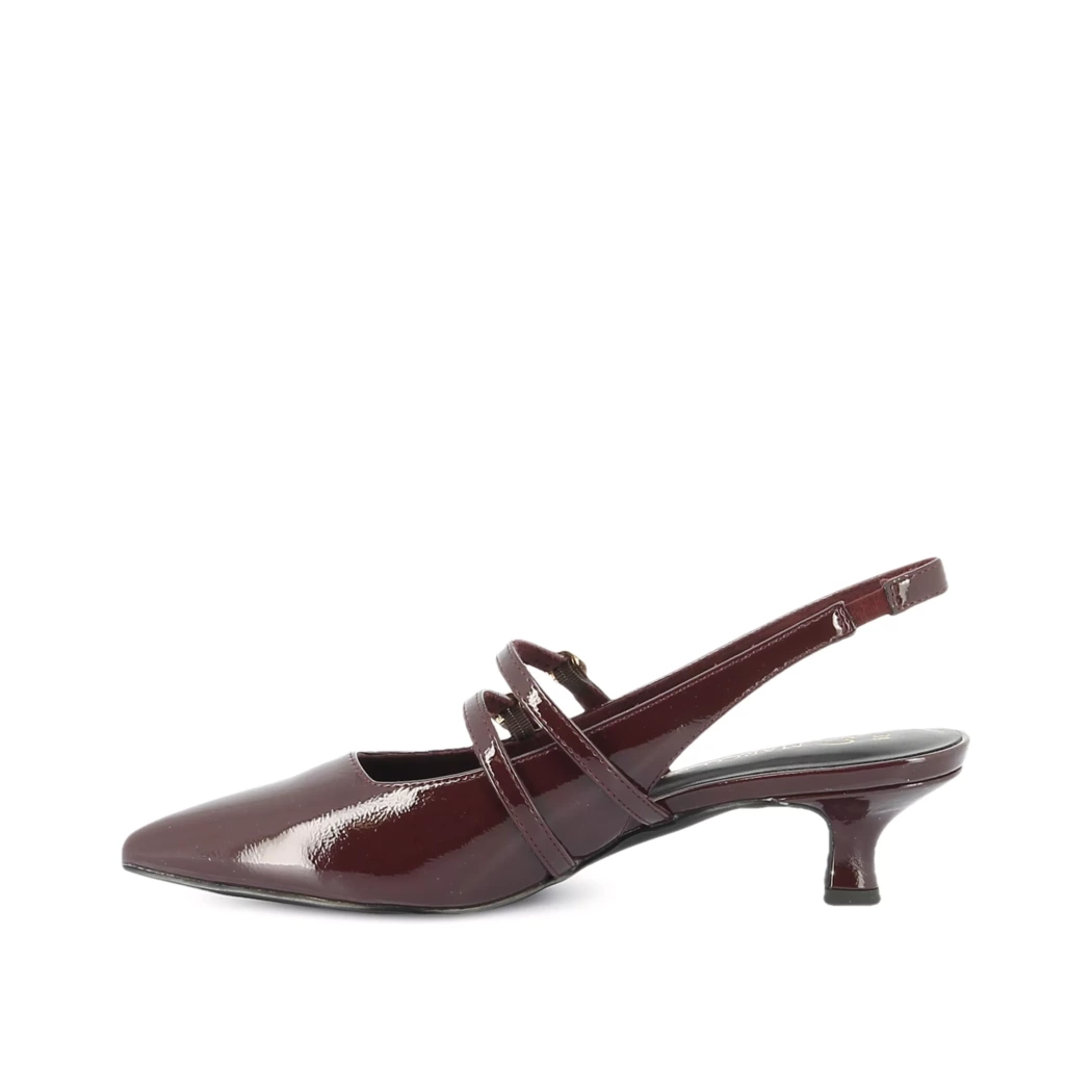 Image (4) de la chaussures Marco Tozzi - Escarpins Bordeaux en Cuir synthétique