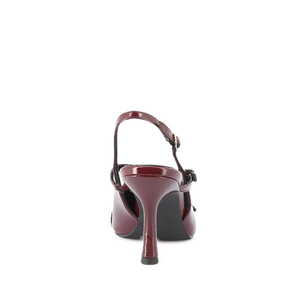 Image (3) de la chaussures Marco Tozzi - Escarpins Bordeaux en Cuir synthétique
