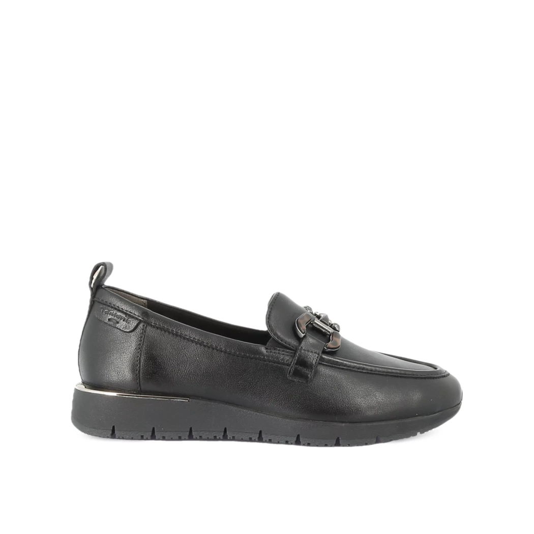 Image (2) de la chaussures Tamaris - Mocassins Noir en Cuir