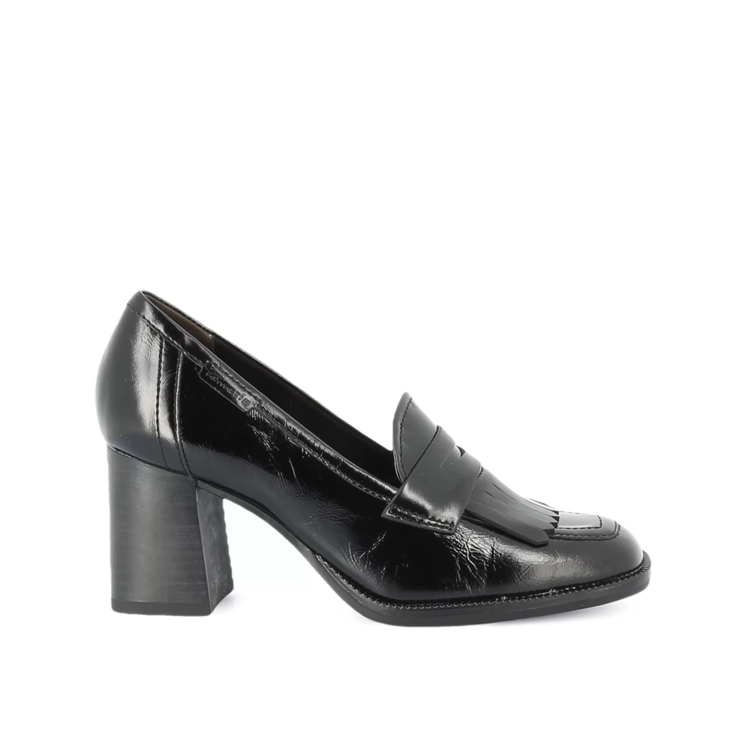Image (2) de la chaussures Tamaris - Mocassins Noir en Cuir vernis