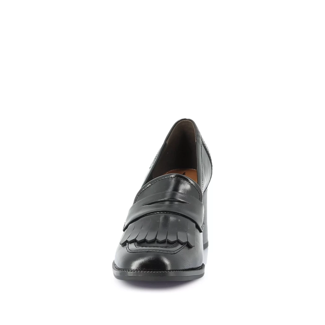 Image (5) de la chaussures Tamaris - Mocassins Noir en Cuir vernis