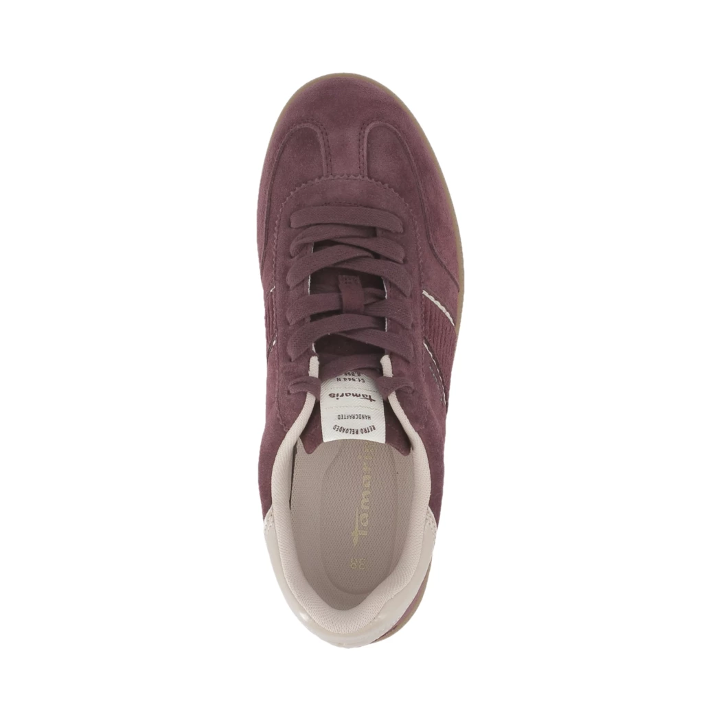 Image (6) de la chaussures Tamaris - Baskets Bordeaux en Cuir nubuck