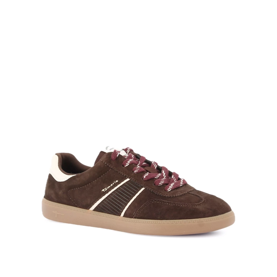 Image (1) de la chaussures Tamaris - Baskets Marron en Cuir nubuck