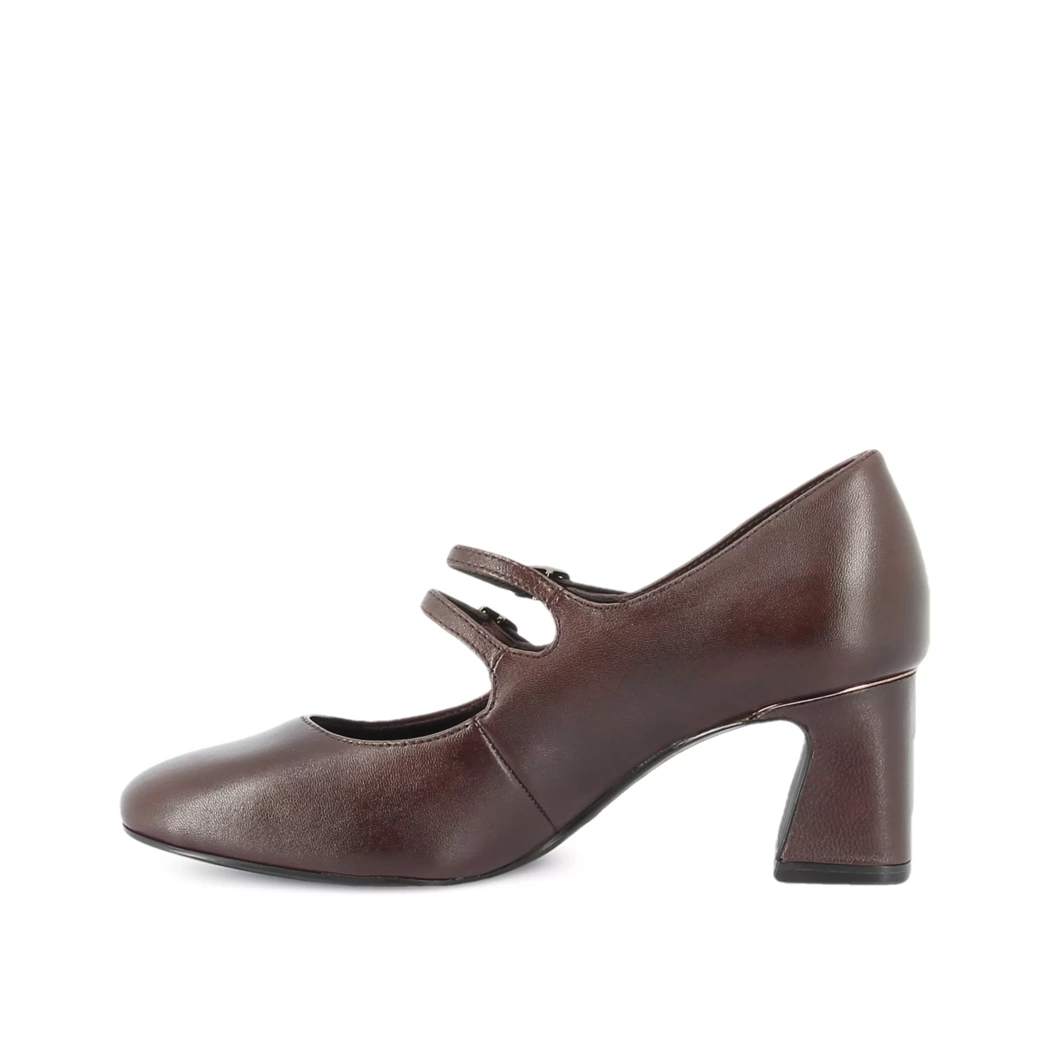 Image (4) de la chaussures Tamaris - Escarpins Marron en Cuir