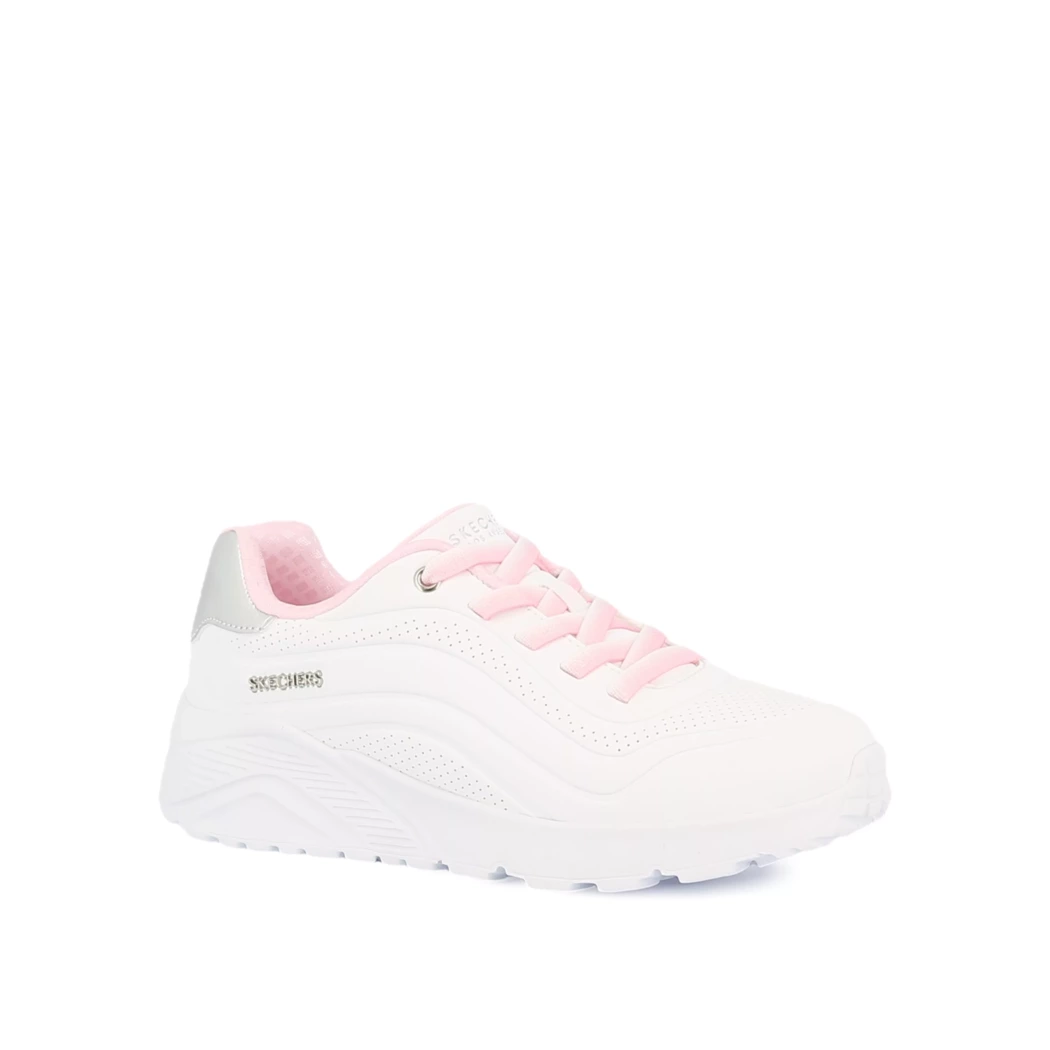 Image (1) de la chaussures Skechers - Baskets Blanc en Cuir synthétique