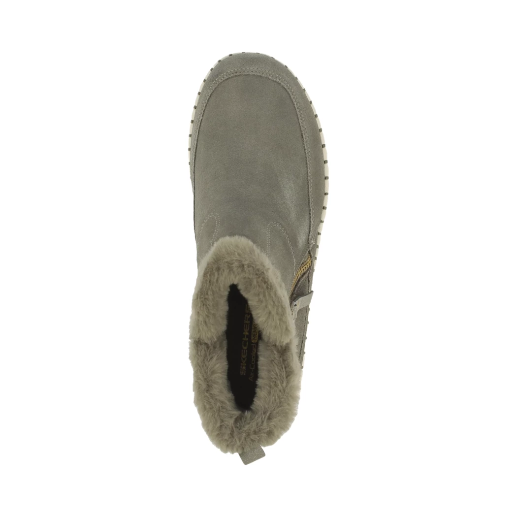 Image (6) de la chaussures Skechers - Boots Vert en Cuir nubuck