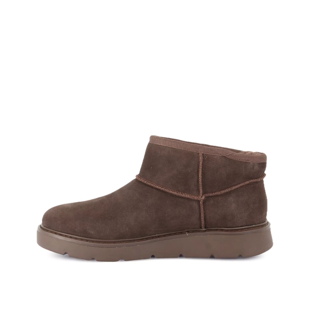 Image (4) de la chaussures Skechers - Boots Marron en Cuir nubuck