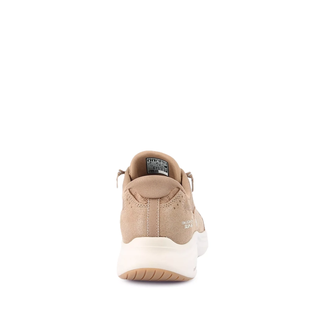 Image (3) de la chaussures Skechers - Baskets Cuir naturel / Cognac en Cuir synthétique