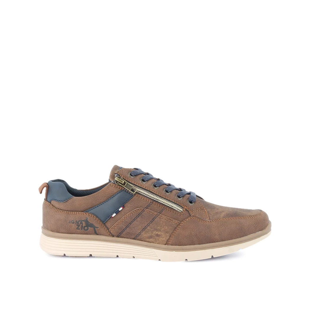 Image (2) de la chaussures Ignazio - Baskets Marron en Cuir