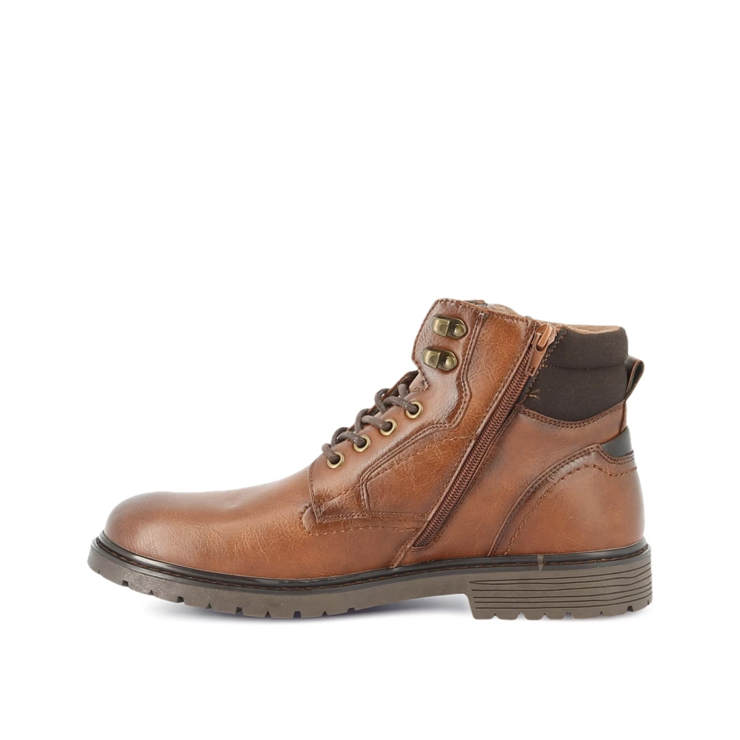 Image (4) de la chaussures Ignazio - Bottines Cuir naturel / Cognac en Cuir synthétique