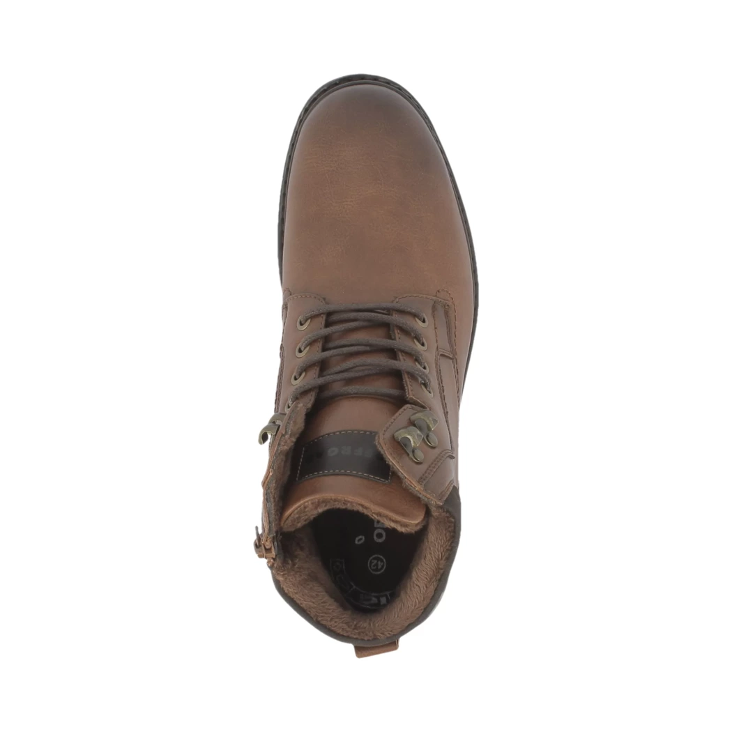 Image (6) de la chaussures Ignazio - Bottines Cuir naturel / Cognac en Cuir synthétique