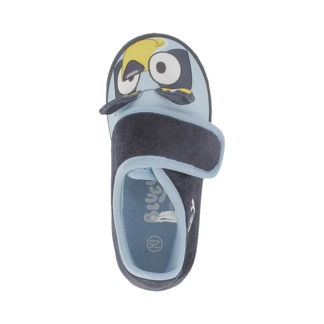Image (6) de la chaussures Bluey - Pantoufles et Chaussons Bleu en Textile