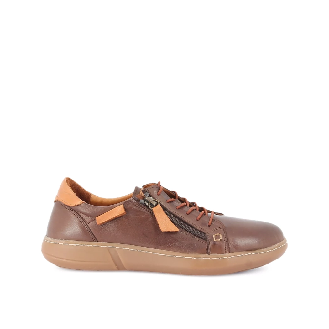 Image (2) de la chaussures Diabolo Studio - Baskets Marron en Cuir