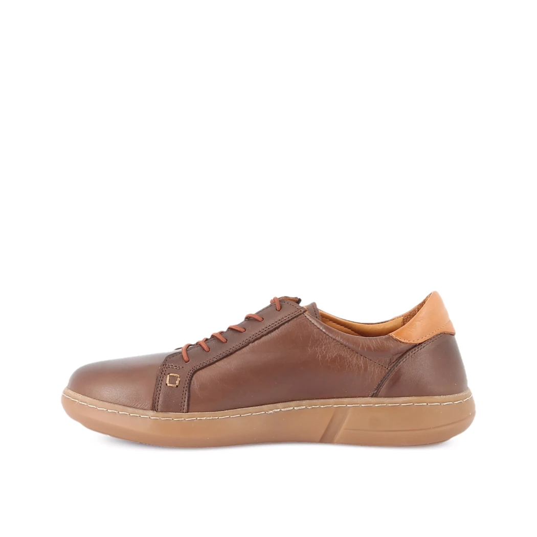 Image (4) de la chaussures Diabolo Studio - Baskets Marron en Cuir