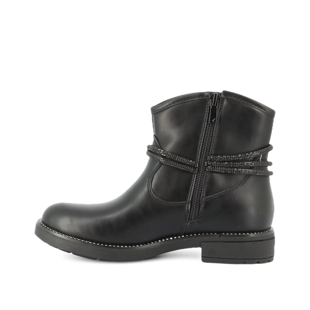Image (4) de la chaussures Fashion Victim - Boots Noir en Cuir synthétique