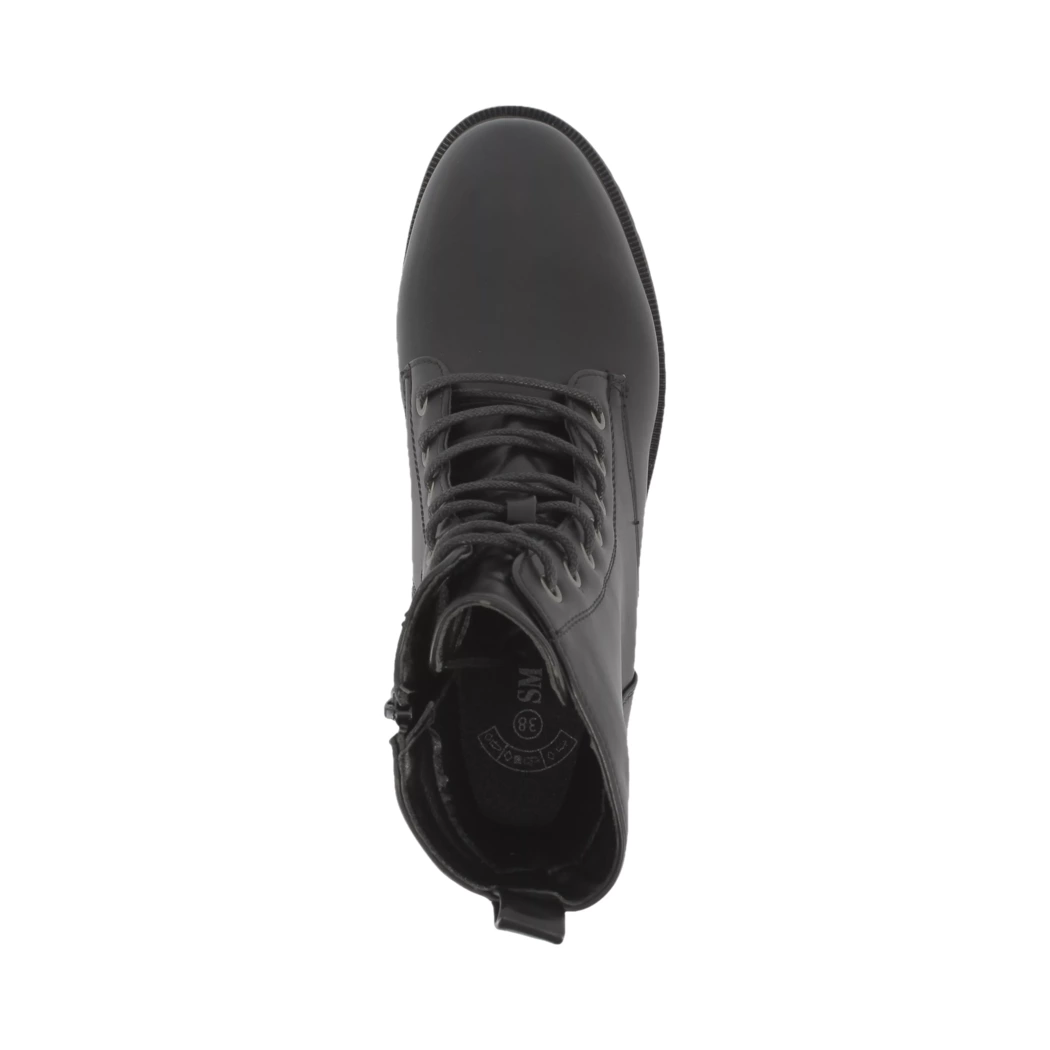 Image (6) de la chaussures Smart Standard - Bottines Noir en Cuir synthétique
