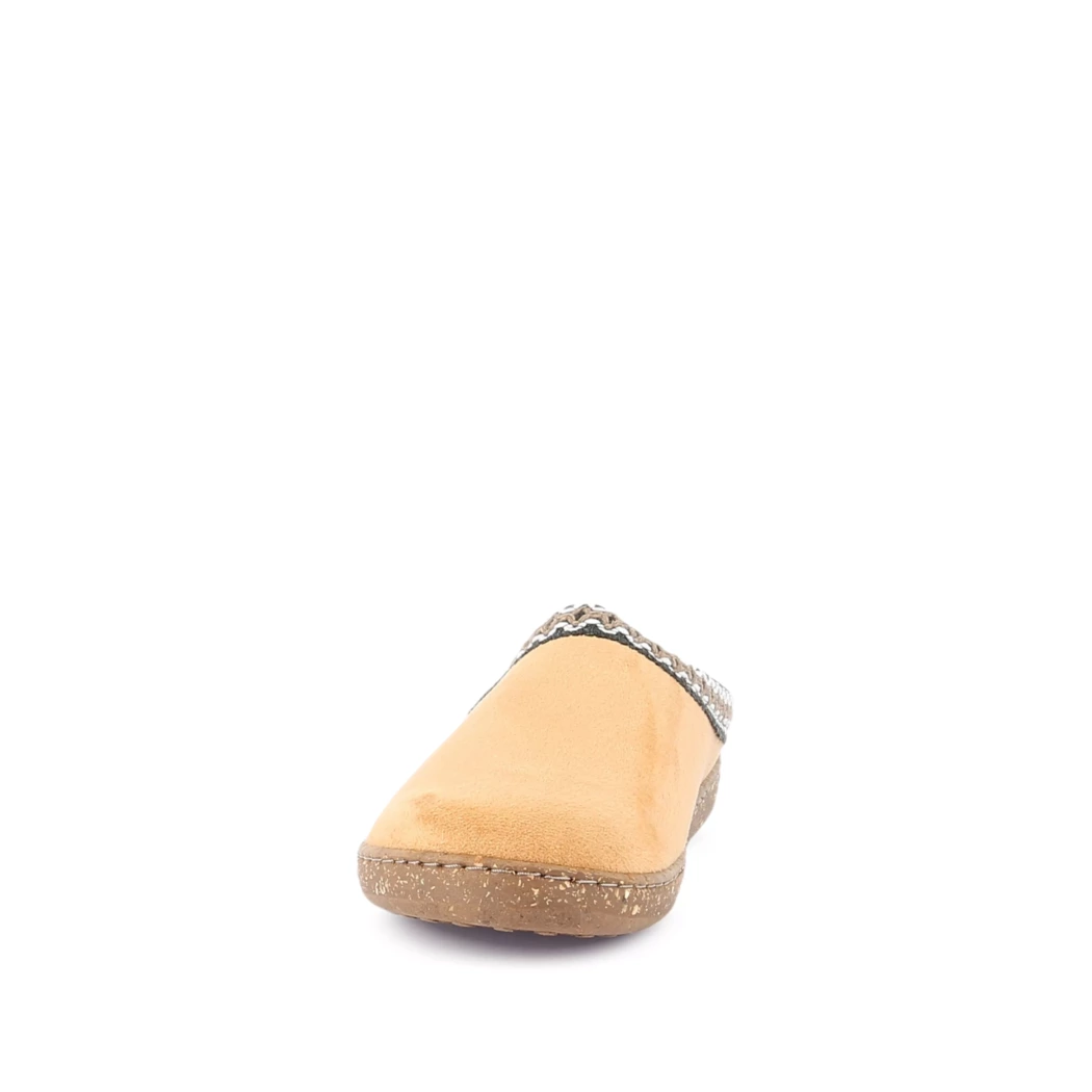 Image (5) de la chaussures OUF!... - Pantoufles et Chaussons Cuir naturel / Cognac en Textile