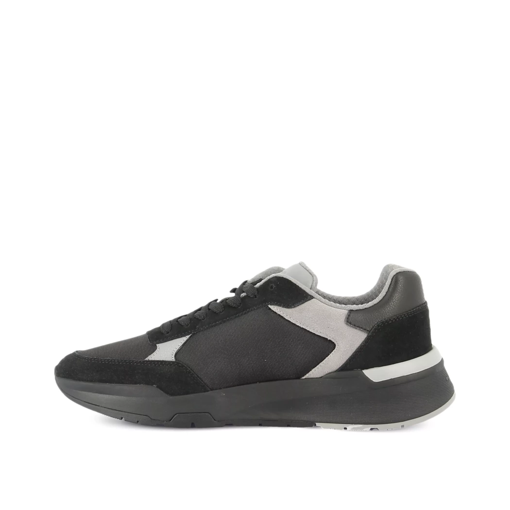 Image (4) de la chaussures Calvin Klein - Baskets Noir en Cuir nubuck