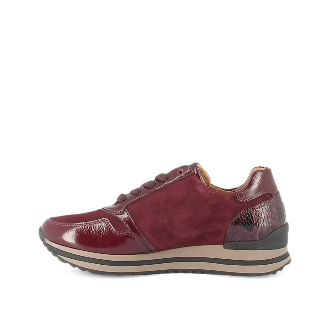 Image (4) de la chaussures Gabor - Baskets Bordeaux en Cuir