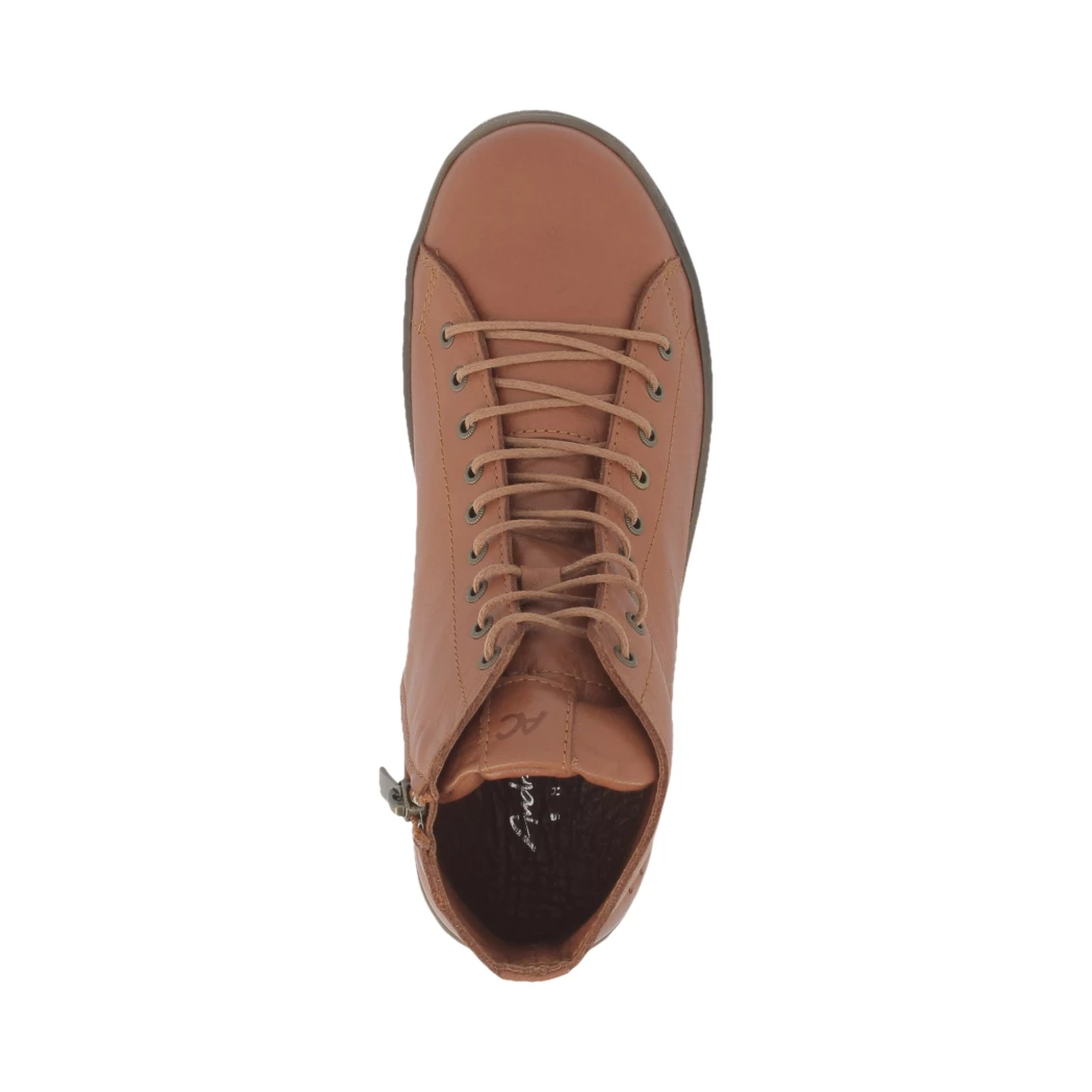 Image (6) de la chaussures Andrea Conti - Bottines Orange en Cuir