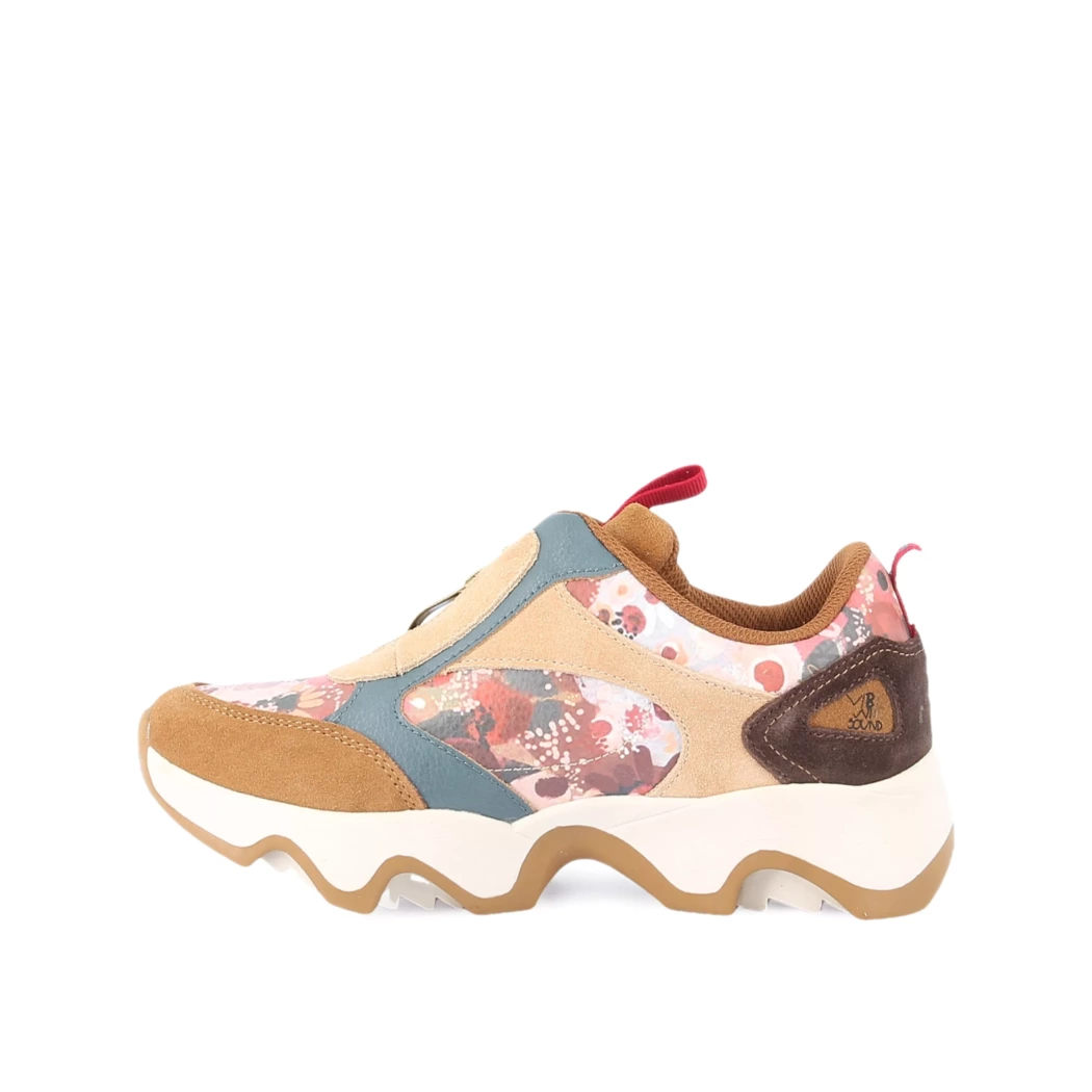 Image (4) de la chaussures Anekke - Baskets Cuir naturel / Cognac en Multi-Matières