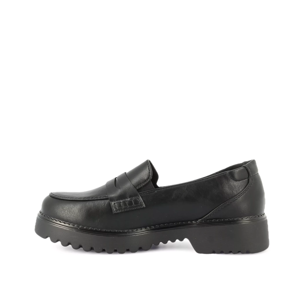 Image (4) de la chaussures Spirit - Mocassins Noir en Cuir synthétique