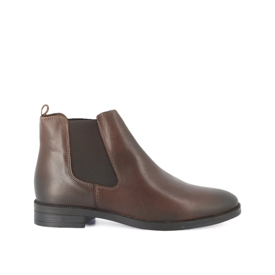 Image (2) de la chaussures Simplement B - Boots Marron en Cuir