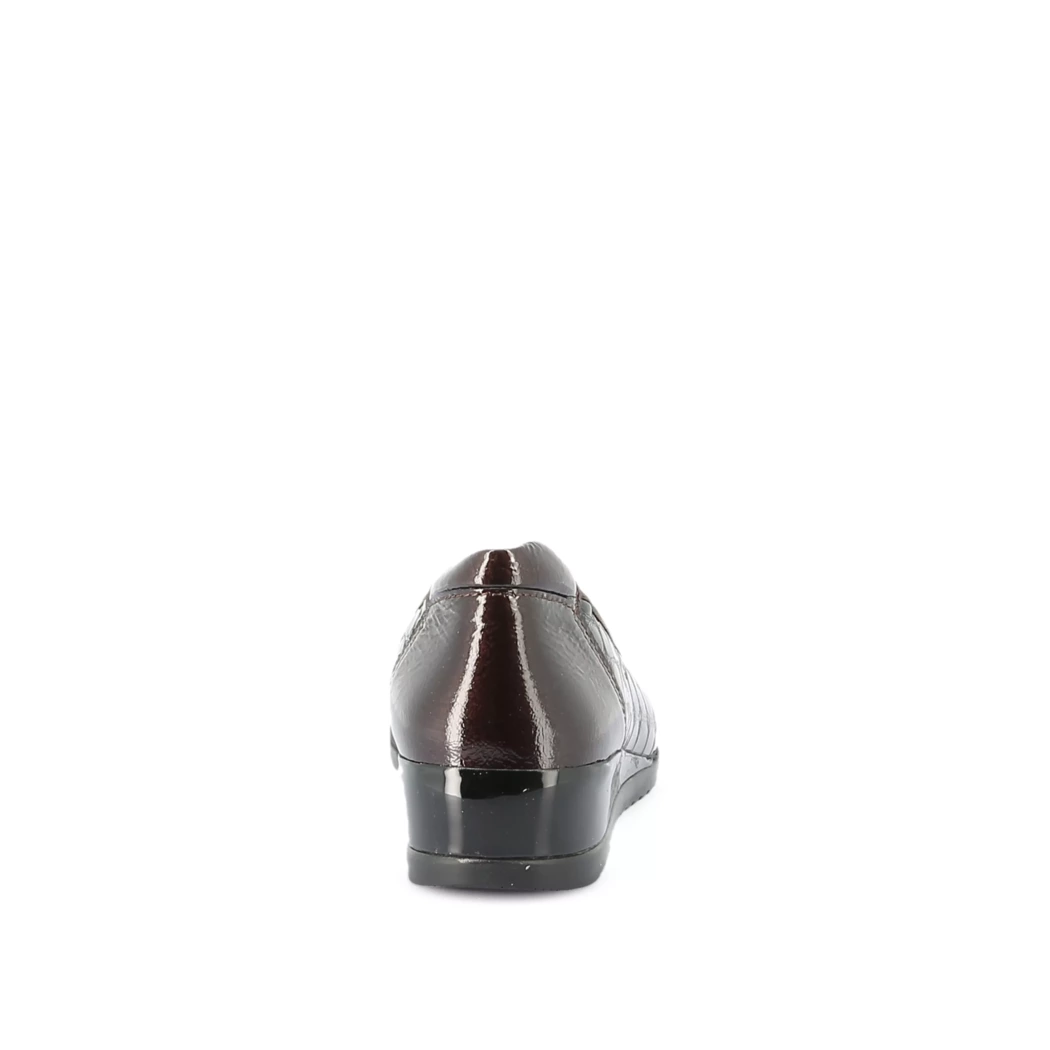 Image (3) de la chaussures Sens - Escarpins Marron en Cuir vernis