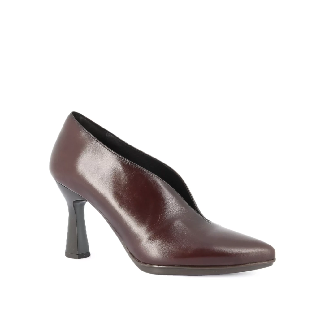 Image (1) de la chaussures Desiree - Escarpins Marron en Cuir