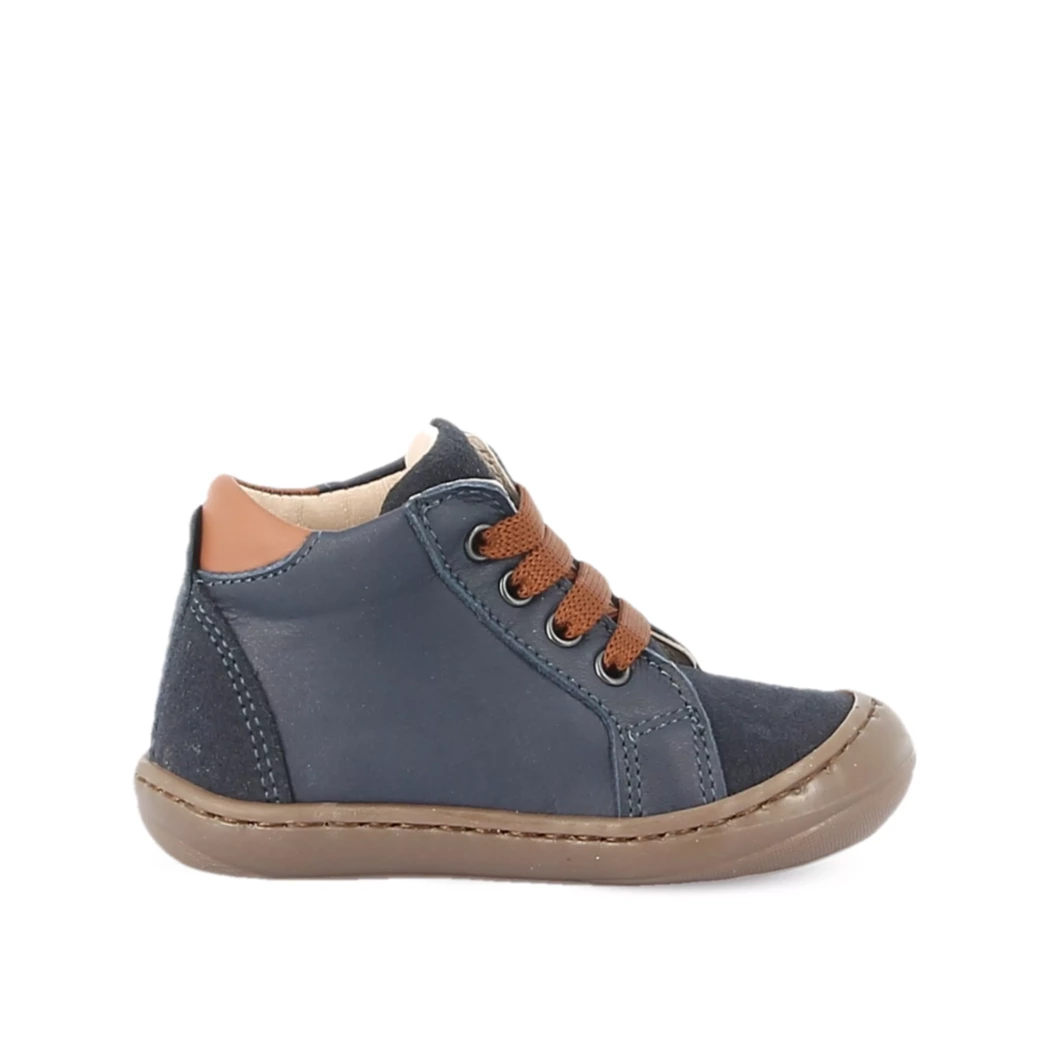 Image (2) de la chaussures Pretty Shoes - Bottines Bleu en Cuir