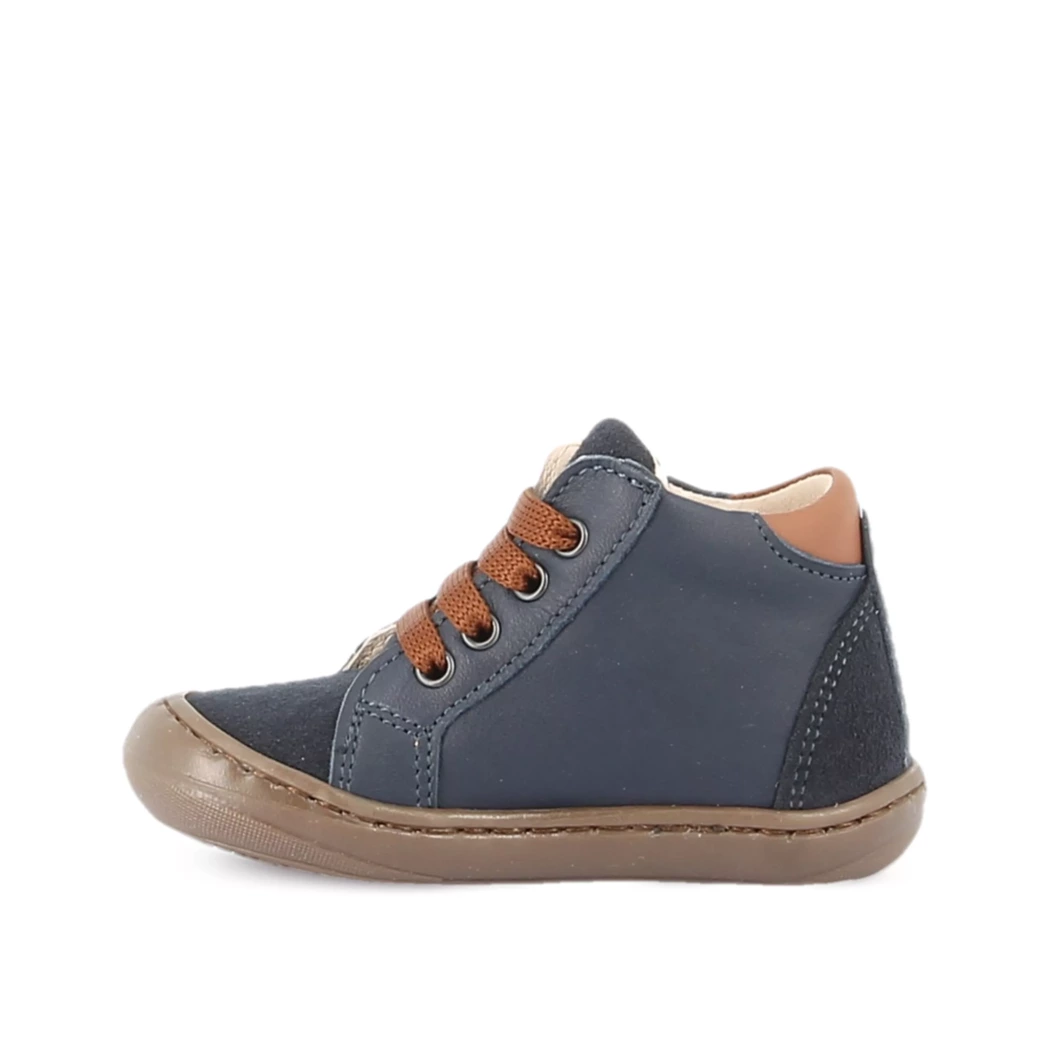Image (4) de la chaussures Pretty Shoes - Bottines Bleu en Cuir